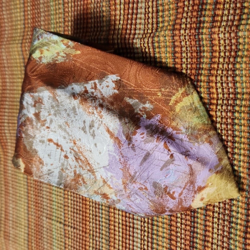 Vintage Silk Necktie, extra long